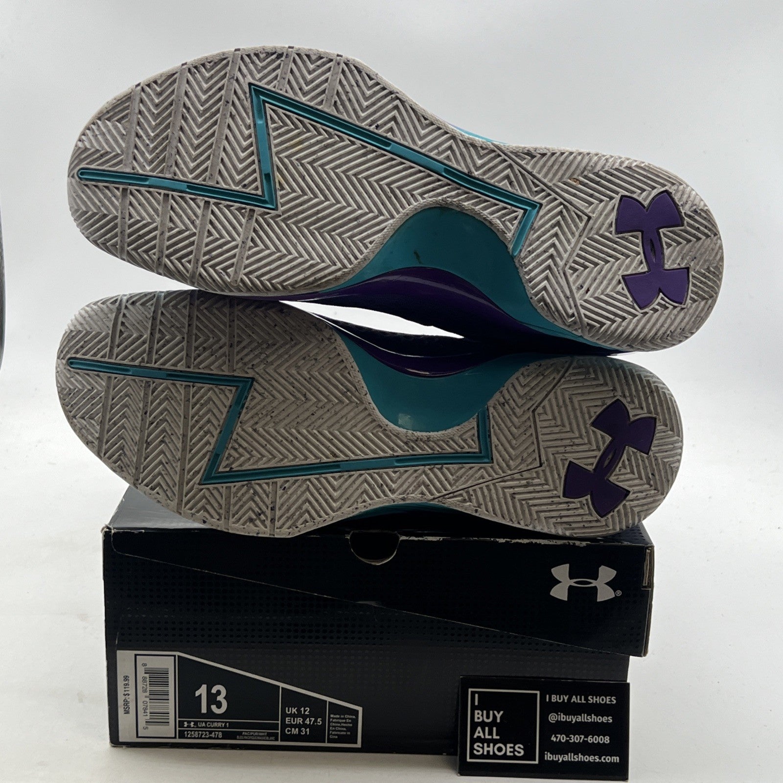 Size 13 - Under Armour Curry 1 Father to Son (1258723-478)