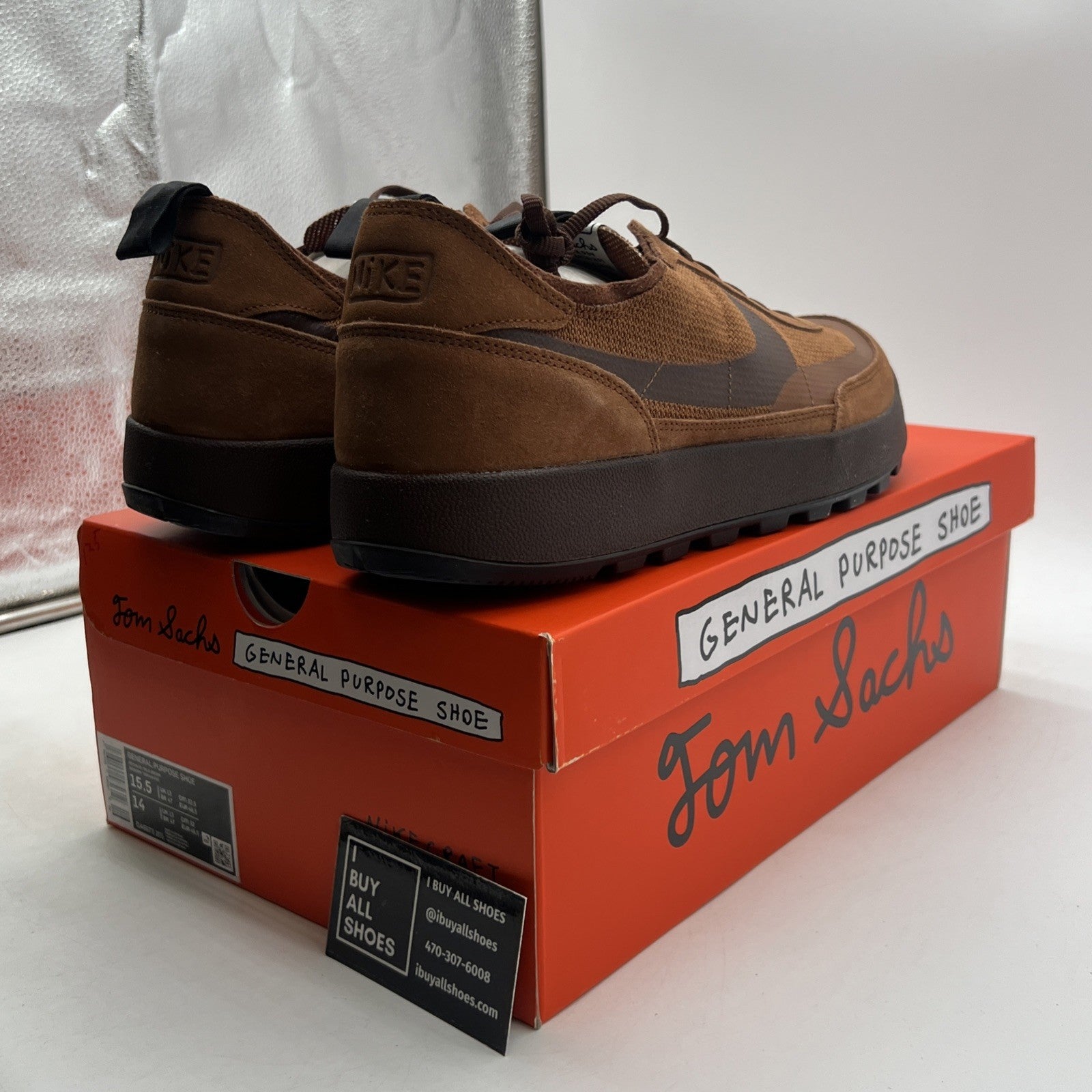 Size 15.5 - Nike x Tom Sachs NikeCraft General Purpose Shoes (DA6672-201)
