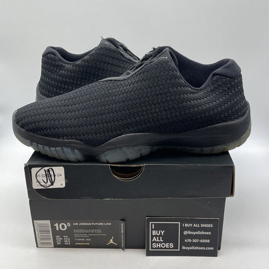 Size 10.5 - Air Jordan Future Low Gamma Black Suede (718948-005)