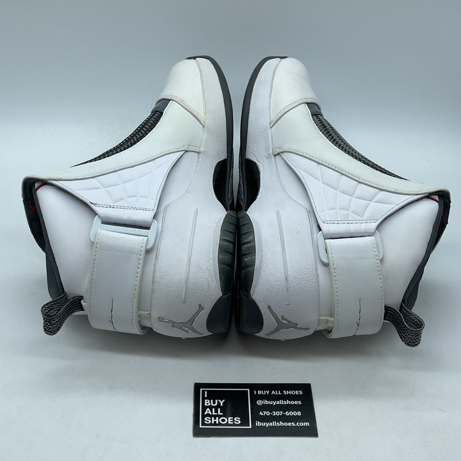 Size 12 - Air Jordan 19 Retro 2019 Flint Grey White Leather (AQ9213-100)