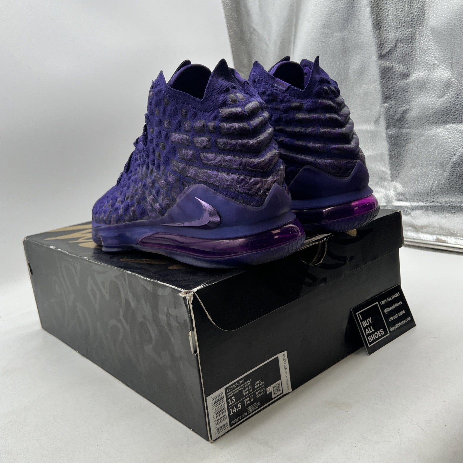 Size 13 - Nike NBA 2K20 x LeBron 17 Gamer Exclusive Bron 2K (BQ3177-500)