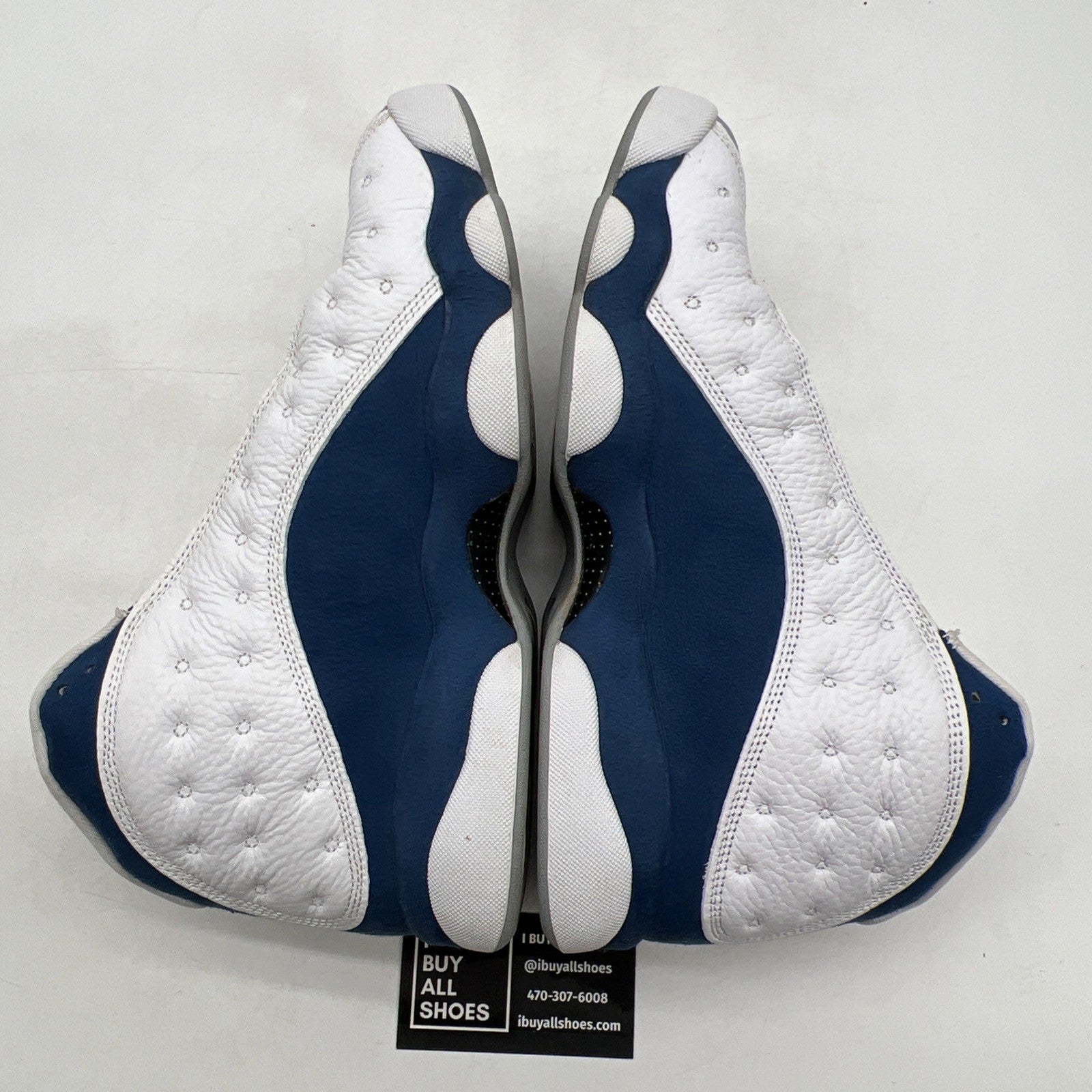 Size 9.5 - Air Jordan 13 Retro Mid French Blue (414571-164)