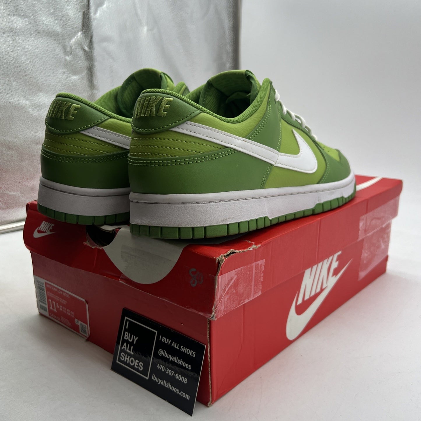 Size 11.5 - Nike Dunk Low Chlorophyll (DJ6188-300)