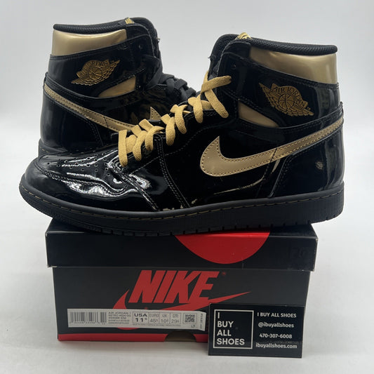 Size 11.5 - Air Jordan 1 Black 2020 (555088-032)
