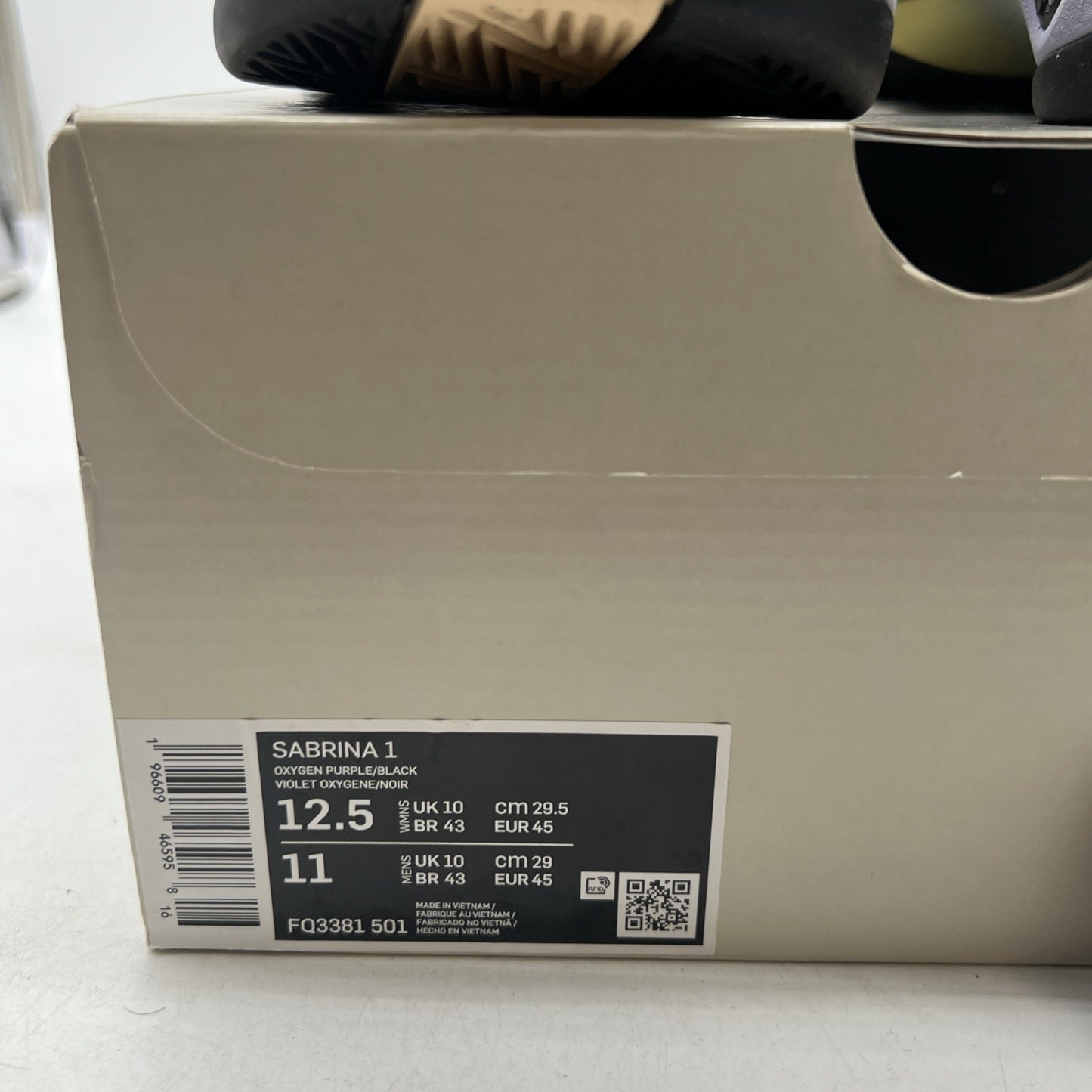 Size 12.5 - Nike Sabrina 1 Spark W (FQ3381-501)