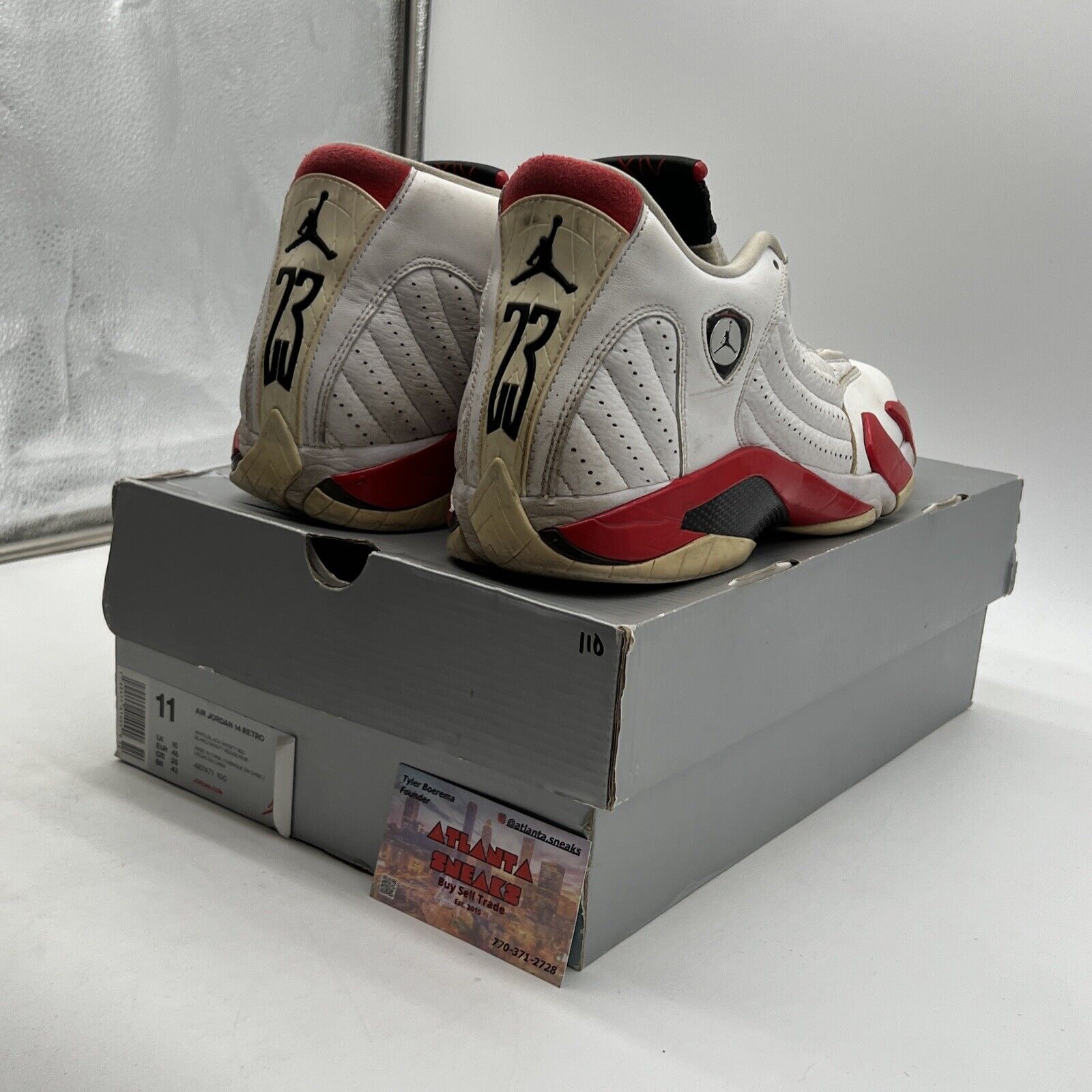 Size 11 - Air Jordan 14 Retro 2019 Candy Cane (487471-100)