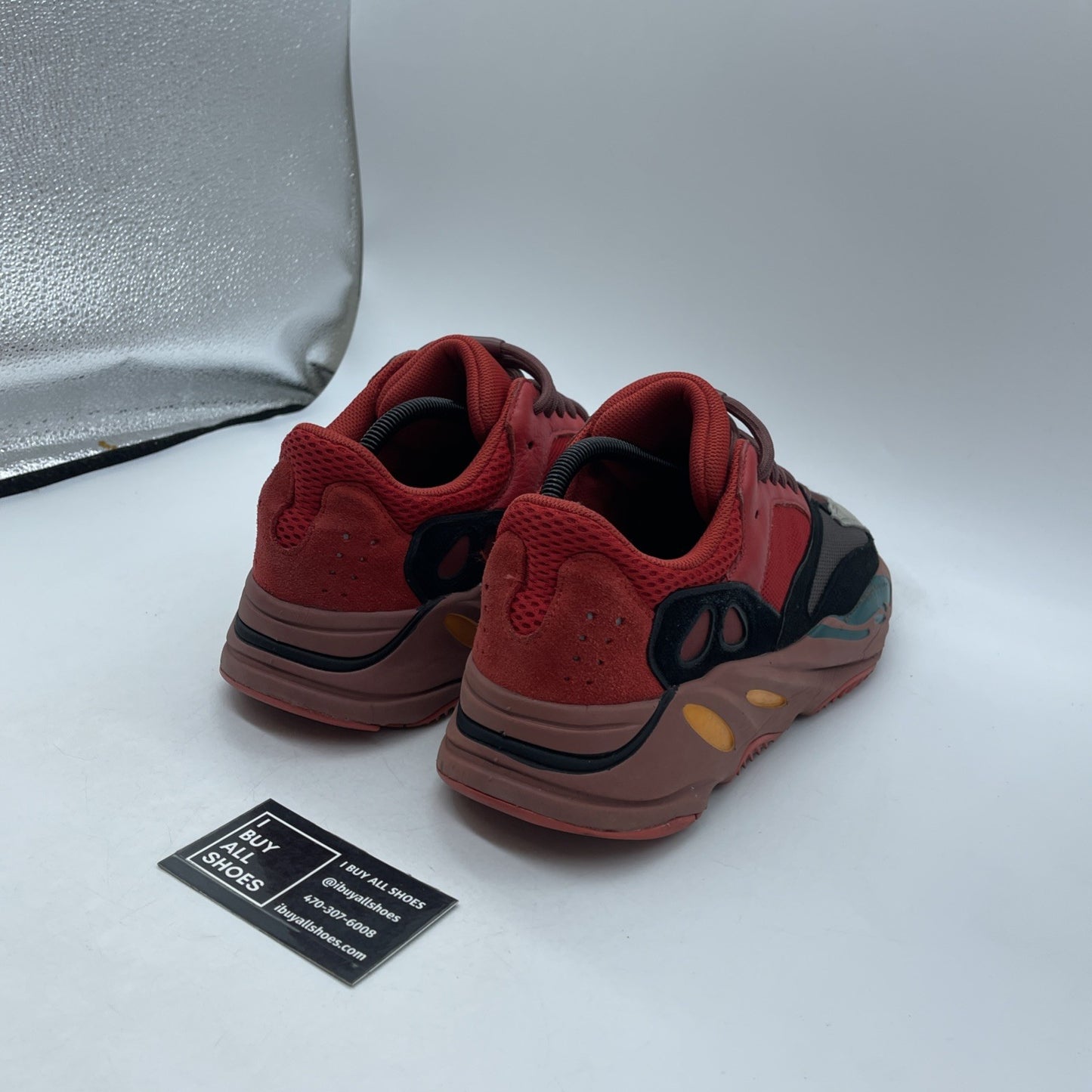 Size 10.5 - adidas Yeezy Boost 700 Hi-Res Red (HQ6979)