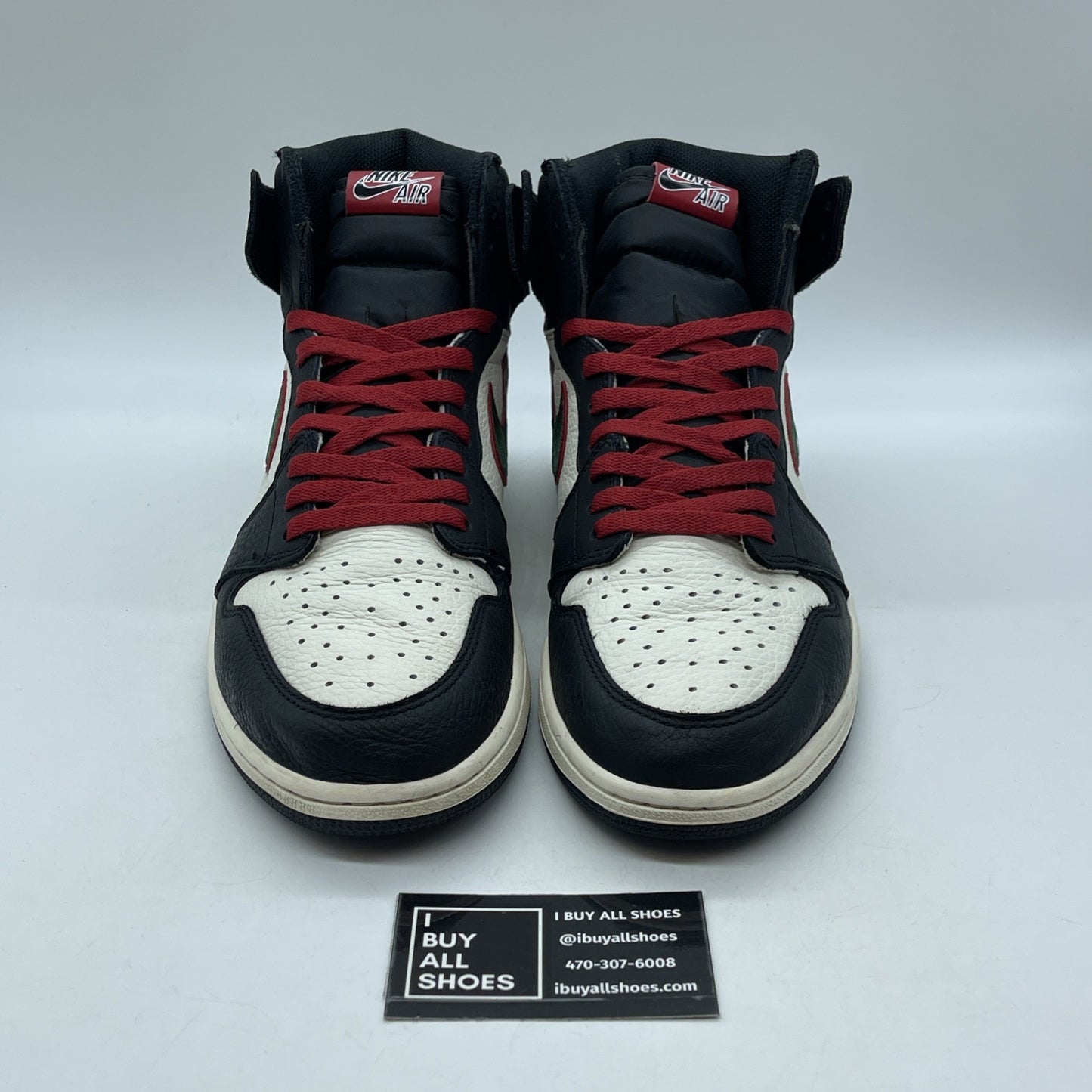 Size 12 - Air Jordan 1 Retro OG High A Star Is Born Leather Black (555088-015)