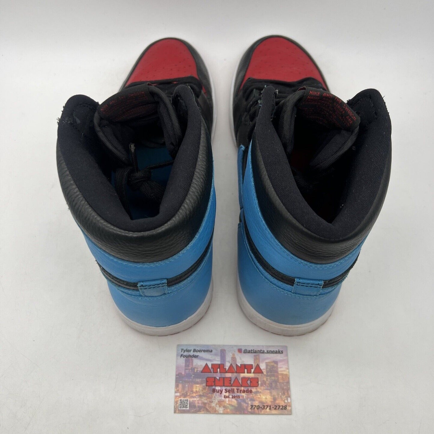 Size 14 - Jordan 1 High OG UNC To Chicago 2020 Red Black Blue Leather CD0461-046