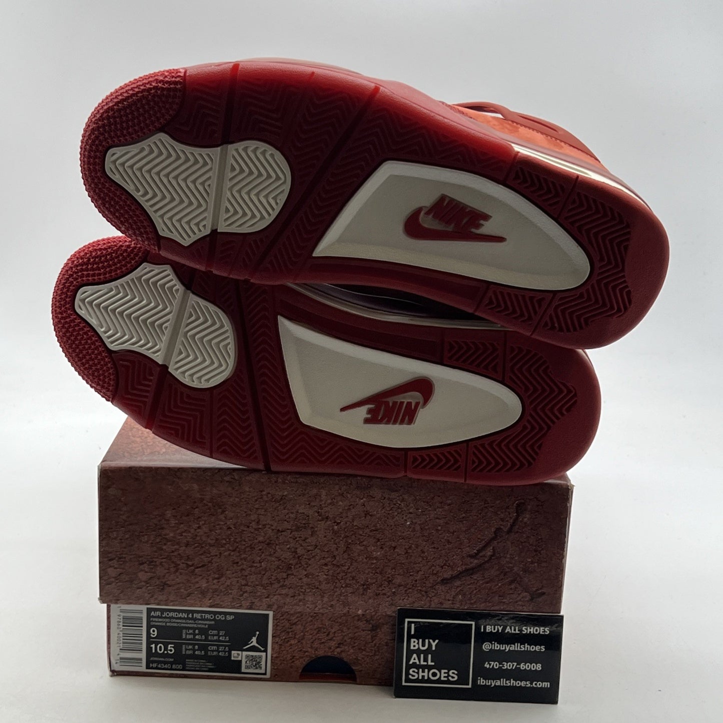 Size 9 - Nigel Sylvester x Air Jordan 4 Retro OG SP Brick By Brick (HF4340-800)