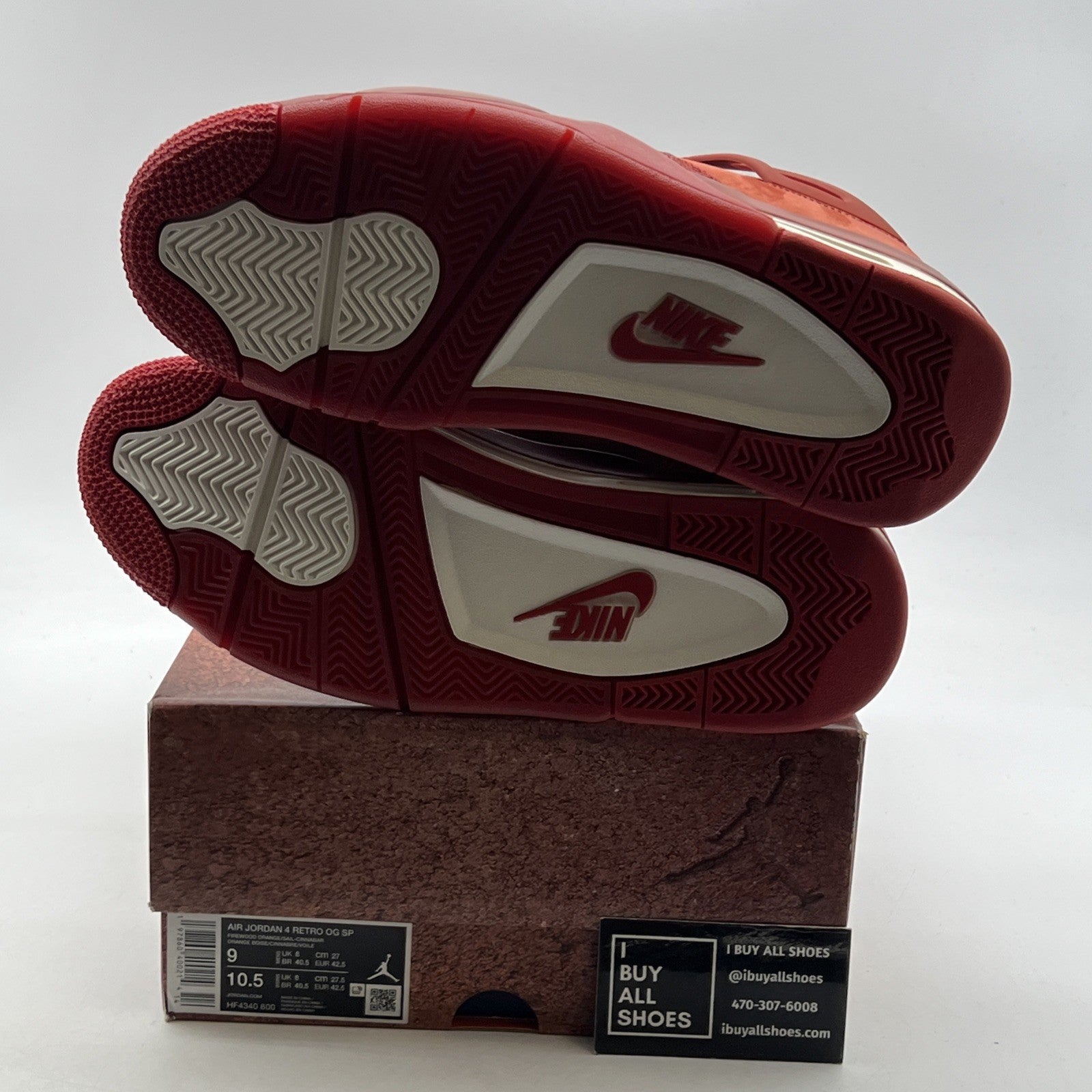 Size 9 - Nigel Sylvester x Air Jordan 4 Retro OG SP Brick By Brick (HF4340-800)