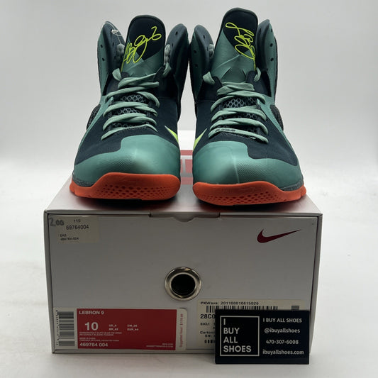 Size 10 - Nike LeBron 9 Cannon - (469764-004)