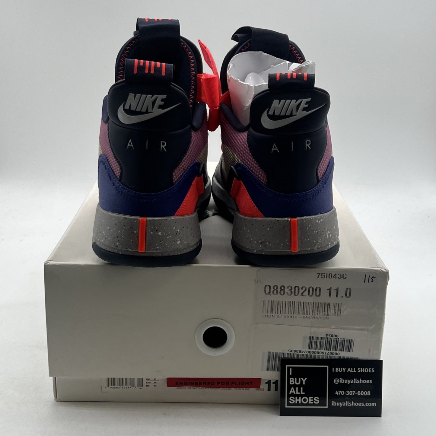 Size 11 - Air Jordan 33 Visible Utility (AQ8830-200)
