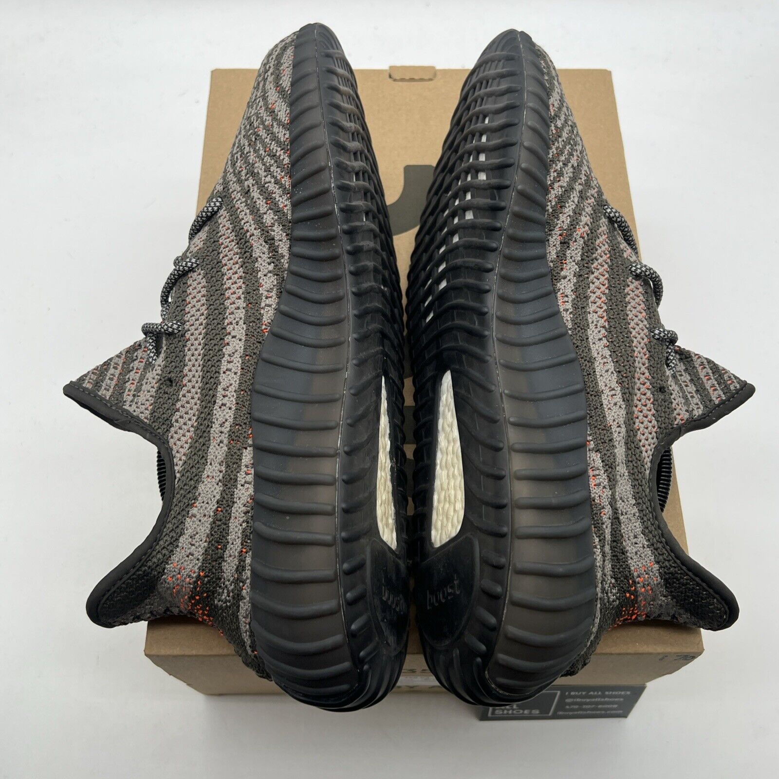 Size 12 - Adidas Yeezy Boost 350 V2 Low Carbon Beluga (HQ7045)