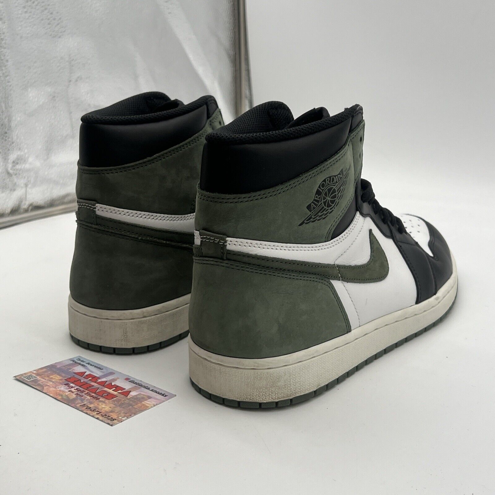 Size 12 - Air Jordan 1 Retro OG High Best Hand in the Game - Clay Green