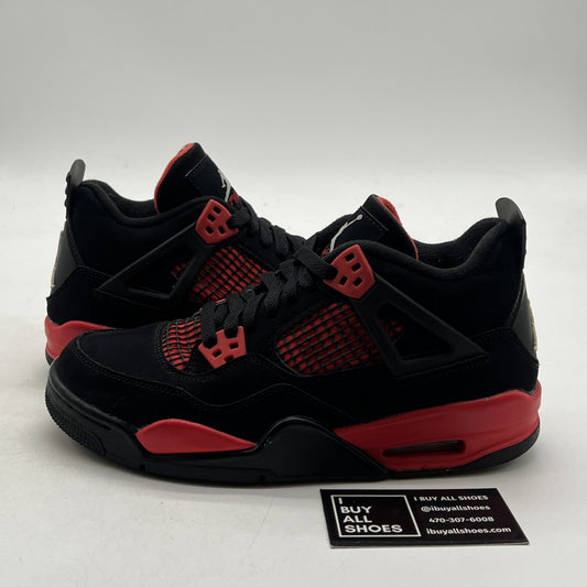 Size 6.5Y - Air Jordan 4 Retro Mid Red Thunder (408452-016)