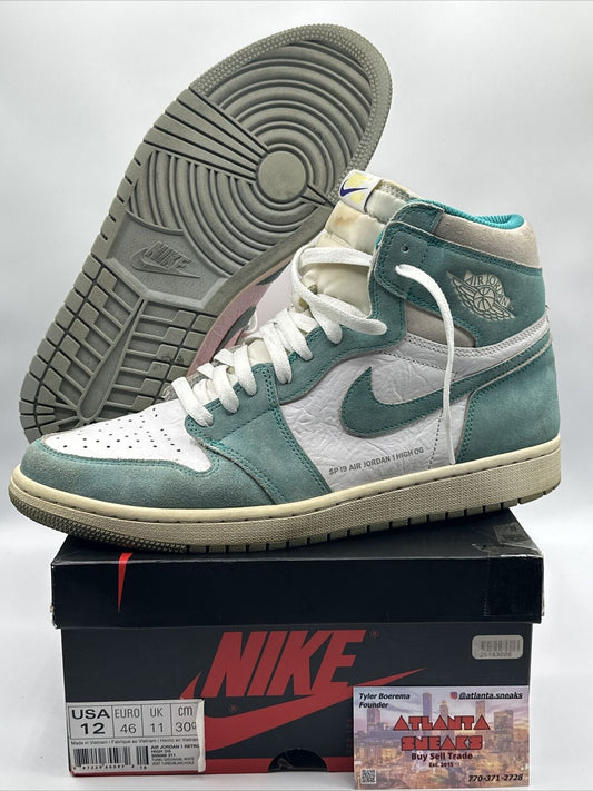 Size 12 - Jordan 1 Retro High OG Turbo Green 2019