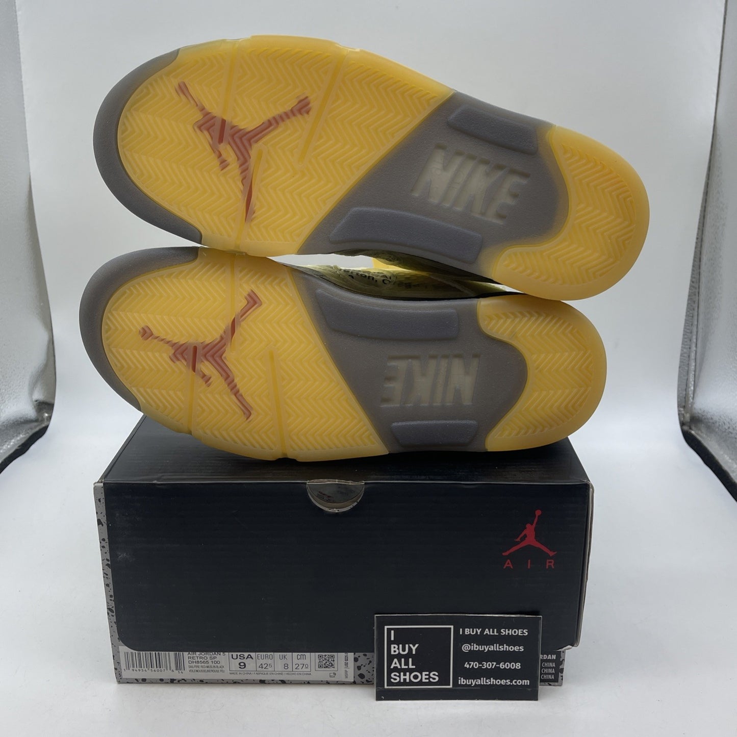 Size 9 - Air Jordan 5 SP x Off-White Mid Sail (DH8565-100)