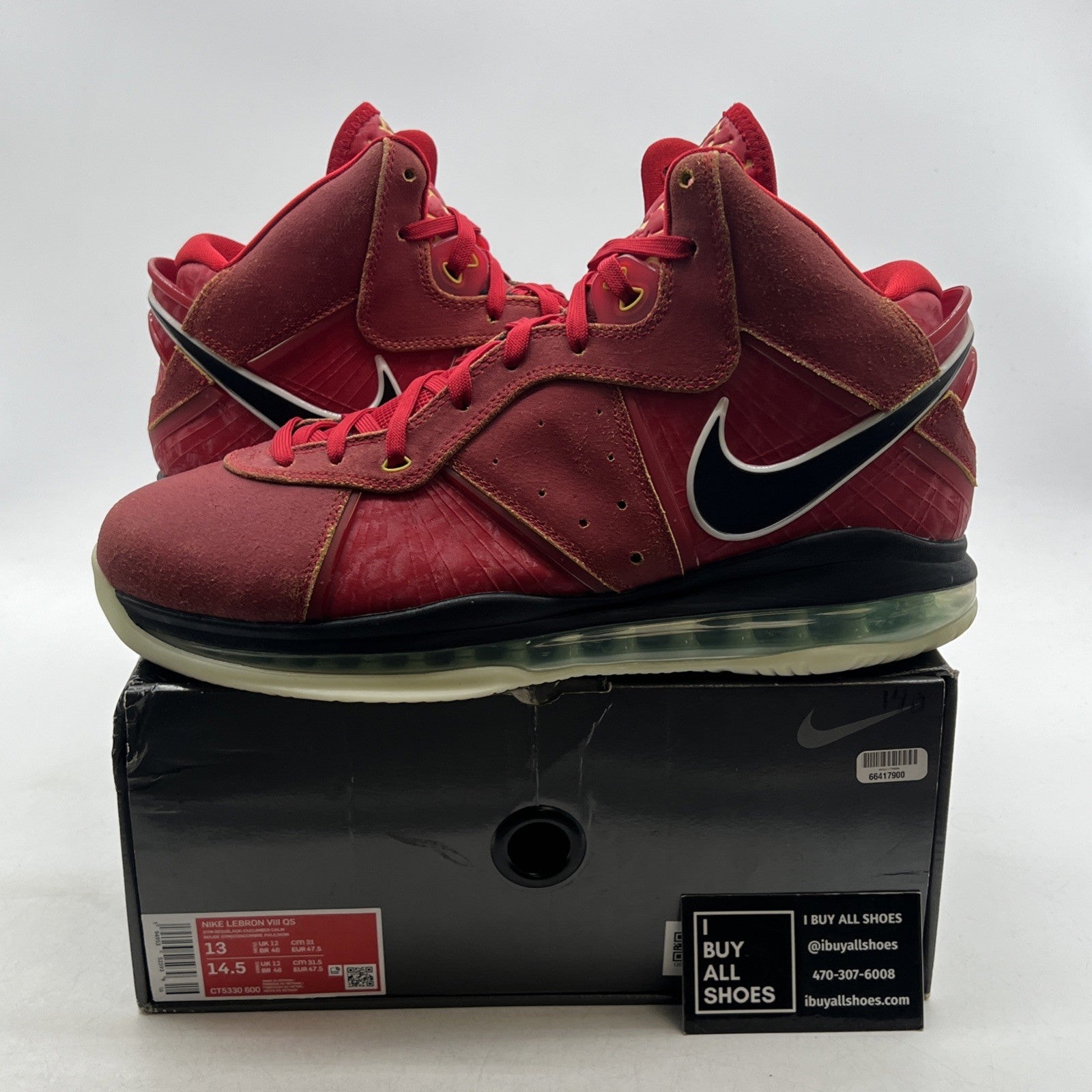 Size 13 - Nike LeBron 8 QS Empire Jade (CT5330-600)