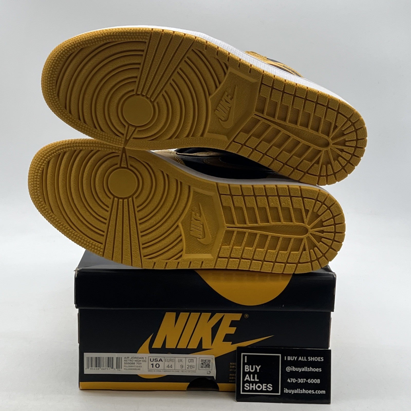 Size 10 - Air Jordan 1 Retro OG High Pollen (555088-701)