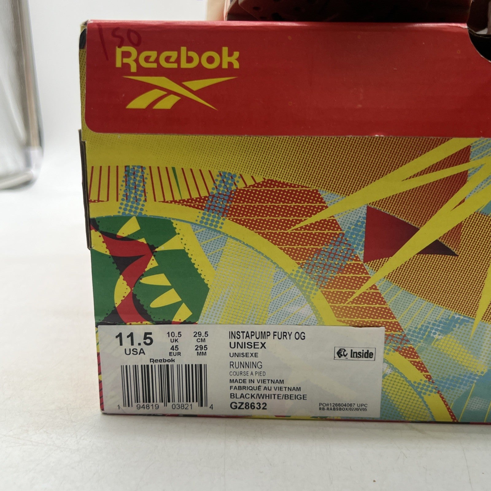 Size 11.5 - Reebok Kung Fu Panda x InstaPump Fury Po (GZ8632)