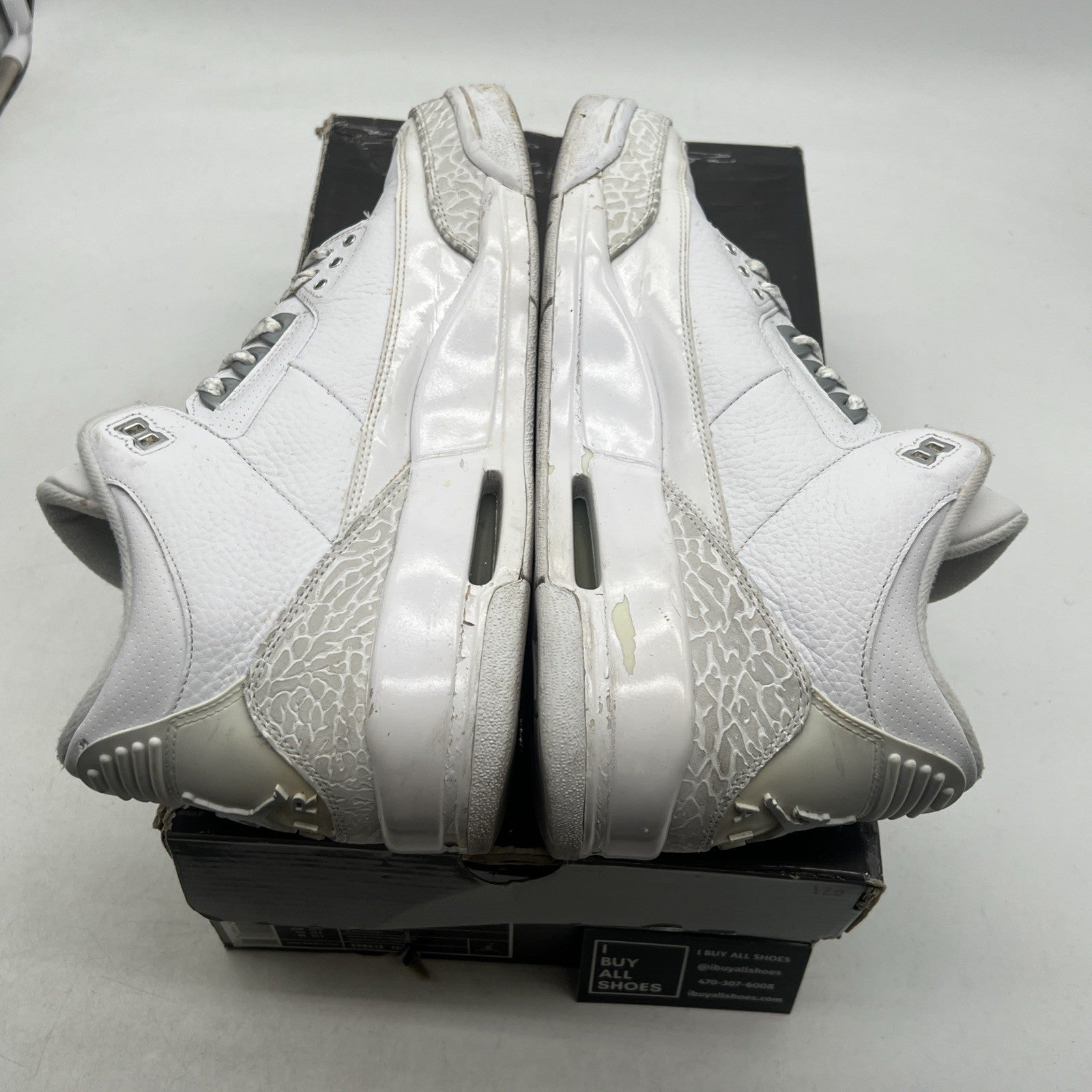 Size 11.5 - Air Jordan 3 Retro Silver Anniversary (398613-102)