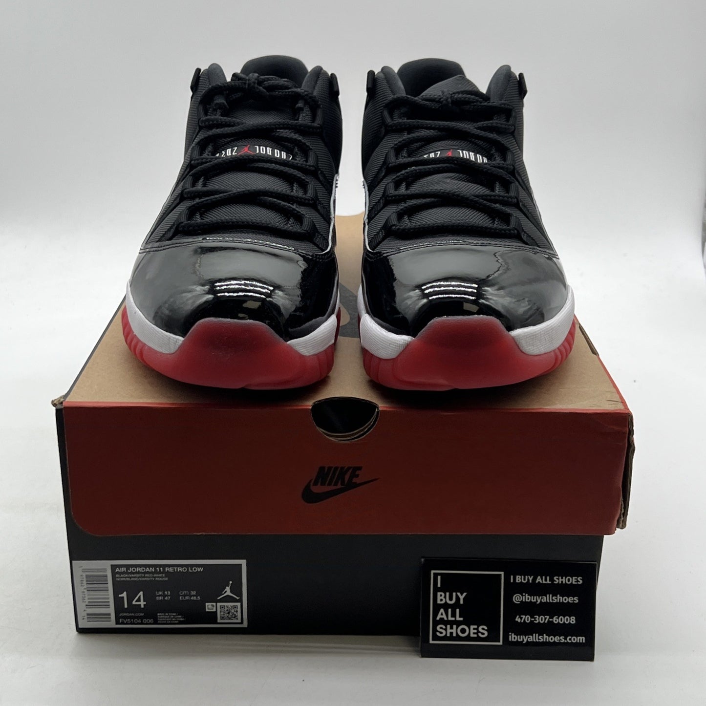 Size 14 - Air Jordan 11 Retro 2025 Low Bred (FV5104-006)