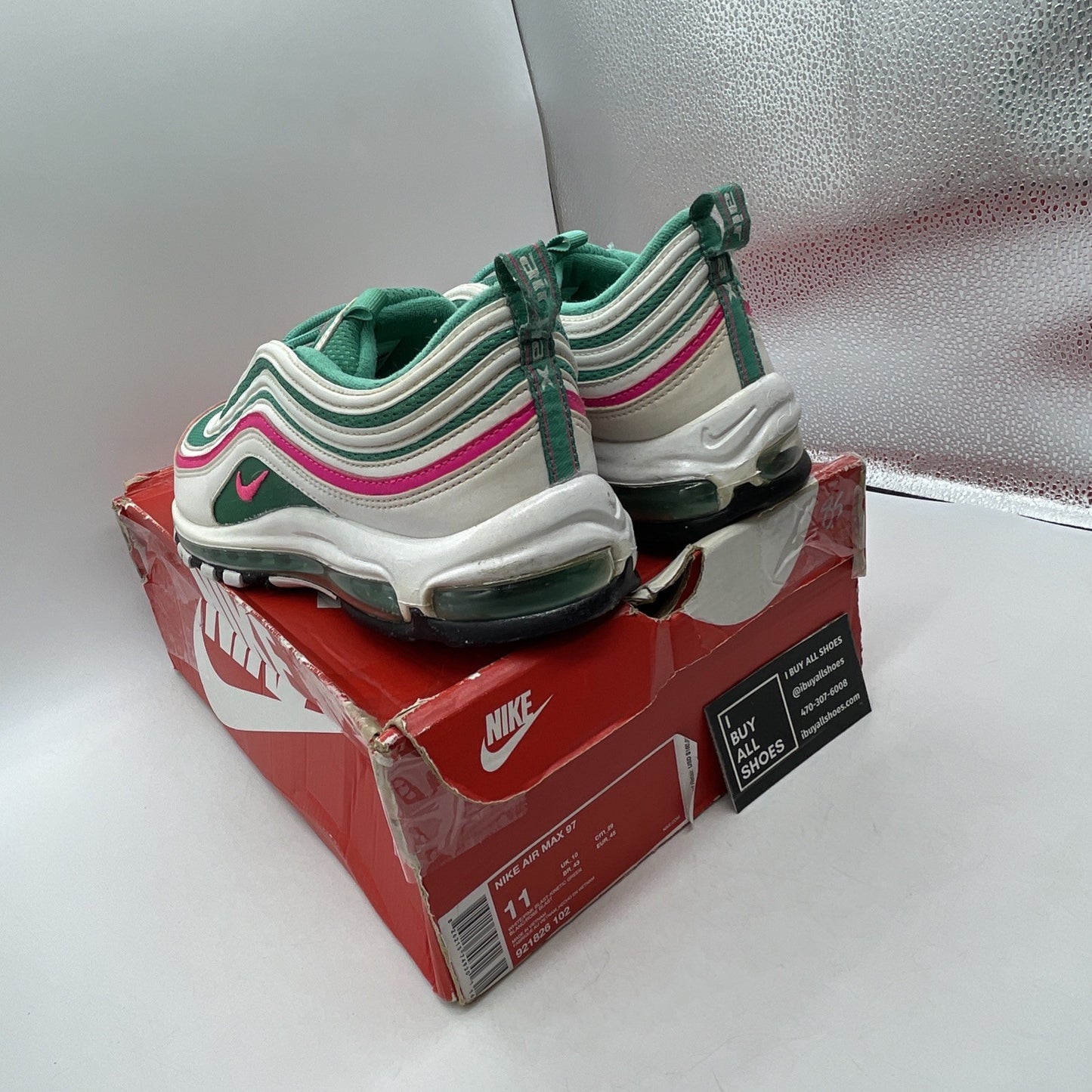Size 11 - Nike Air Max 97 South Beach (921826-102)