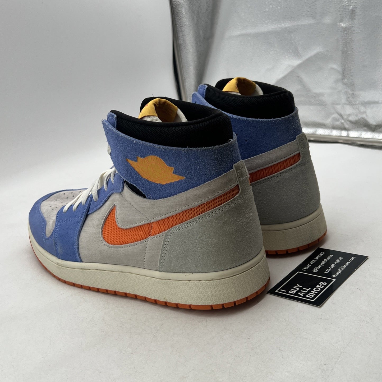 Size 14 - Air Jordan 1 Zoom Comfort 2 High Royal Pulse Alpha Orange (DV1307-184)