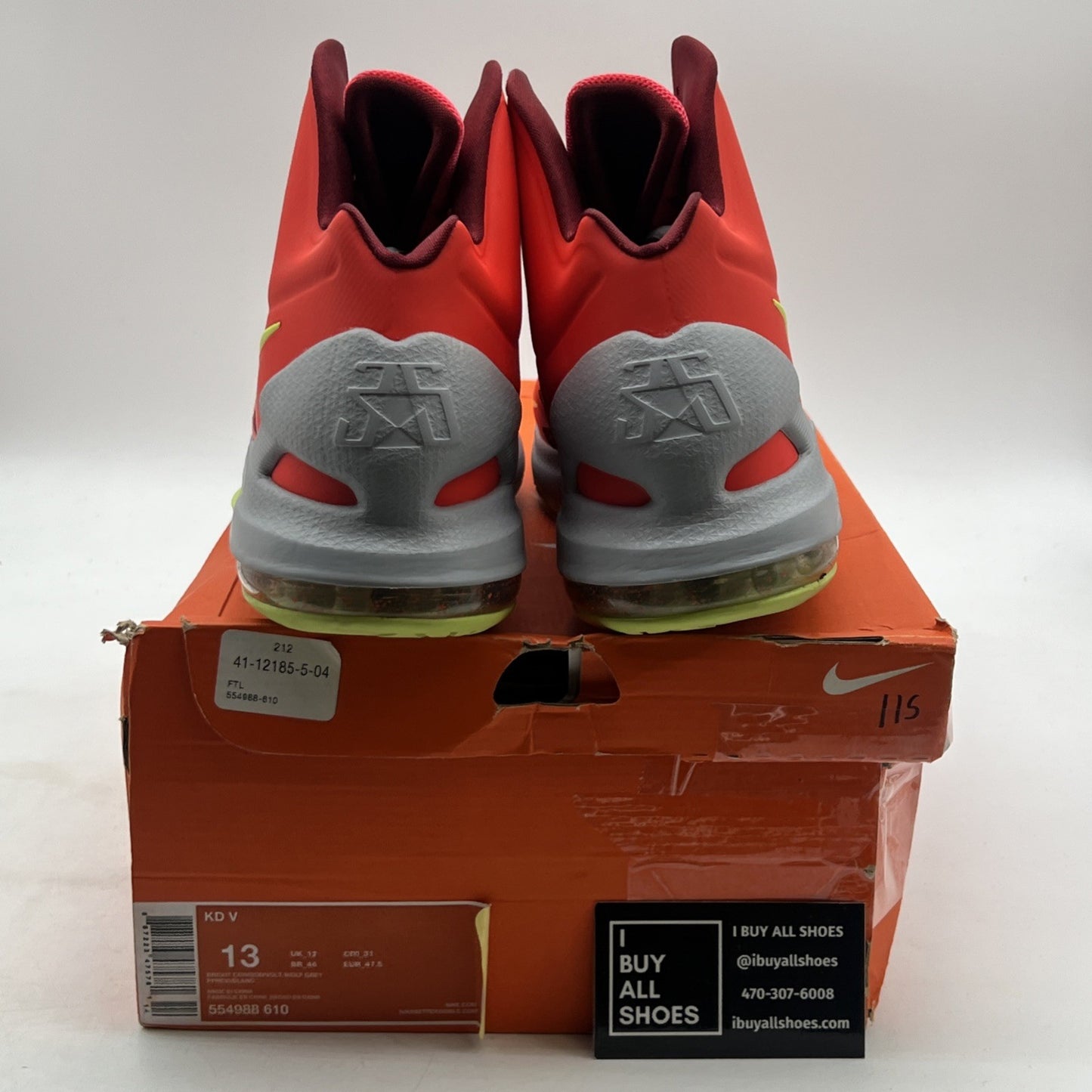 Size 13 - Nike KD 5 DMV - (554988-610)