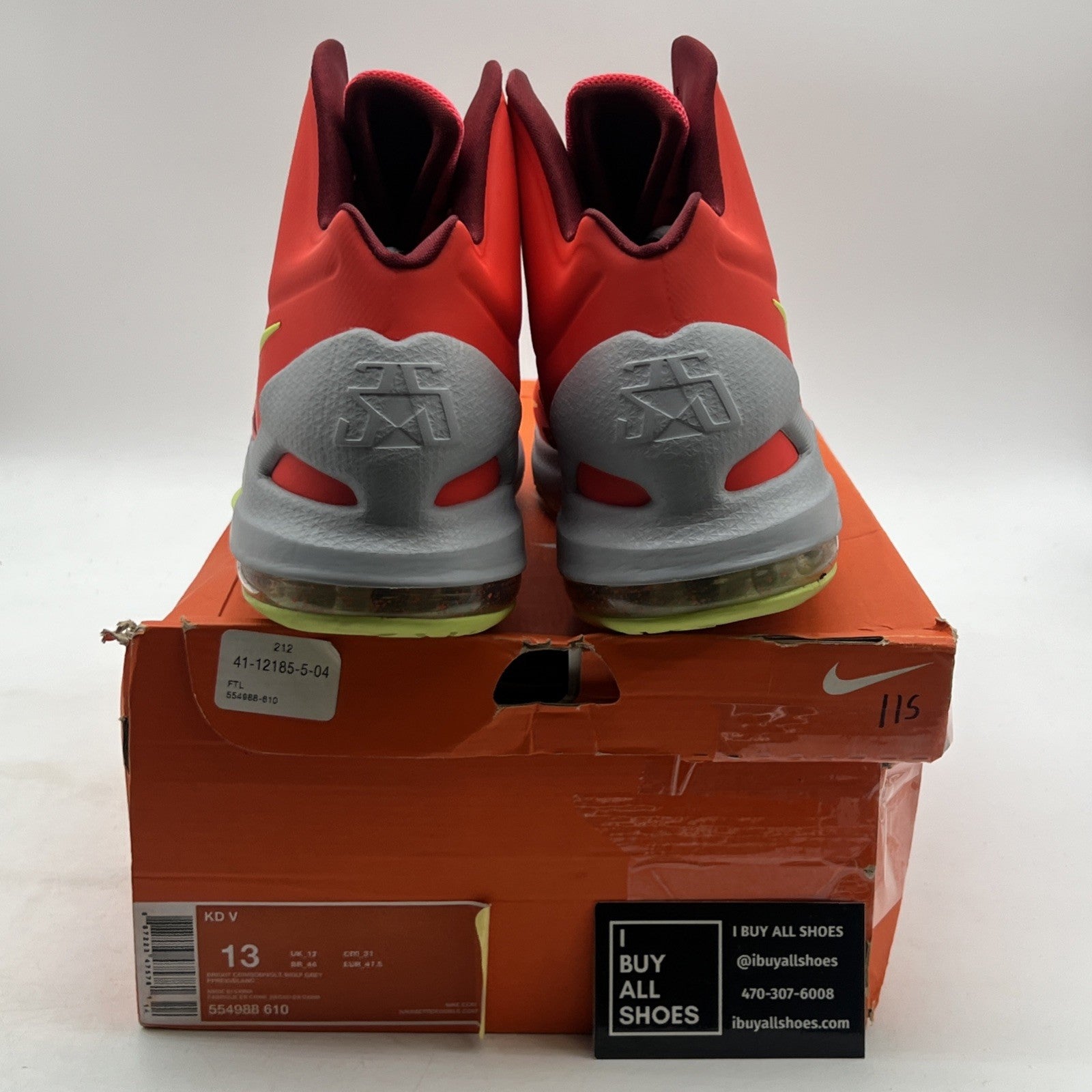 Size 13 - Nike KD 5 DMV - (554988-610)