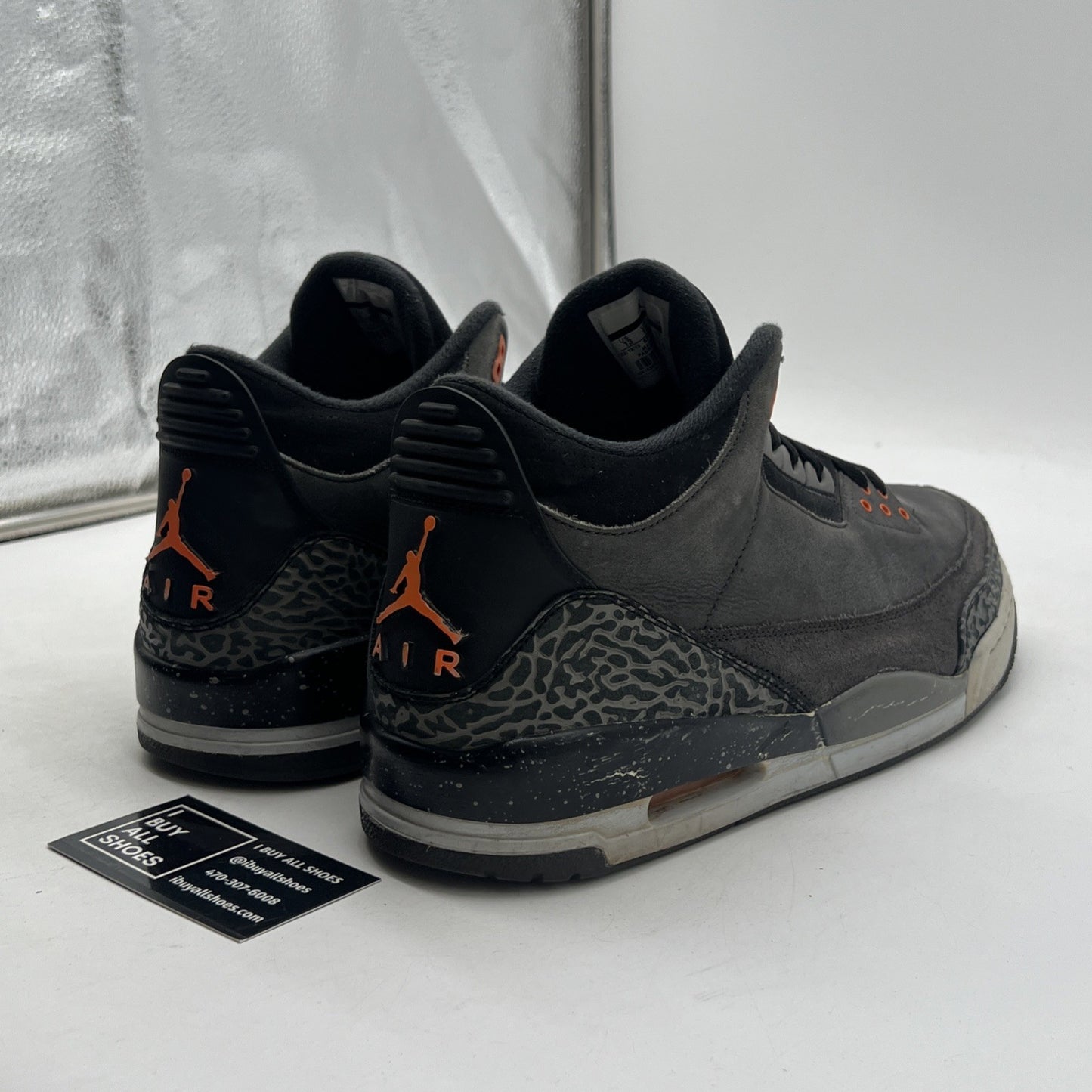 Size 13 - Air Jordan 3 Retro Fear Pack (626967-040)
