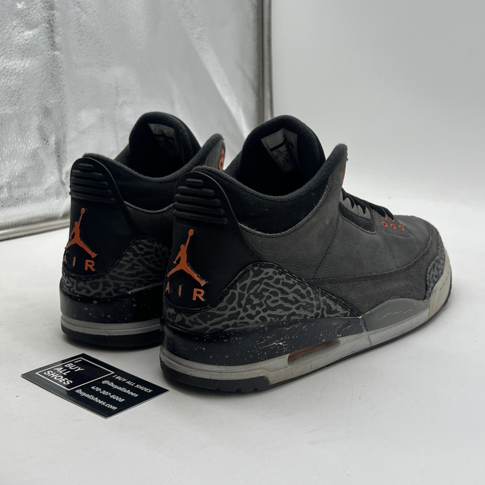 Size 13 - Air Jordan 3 Retro Fear Pack (626967-040)