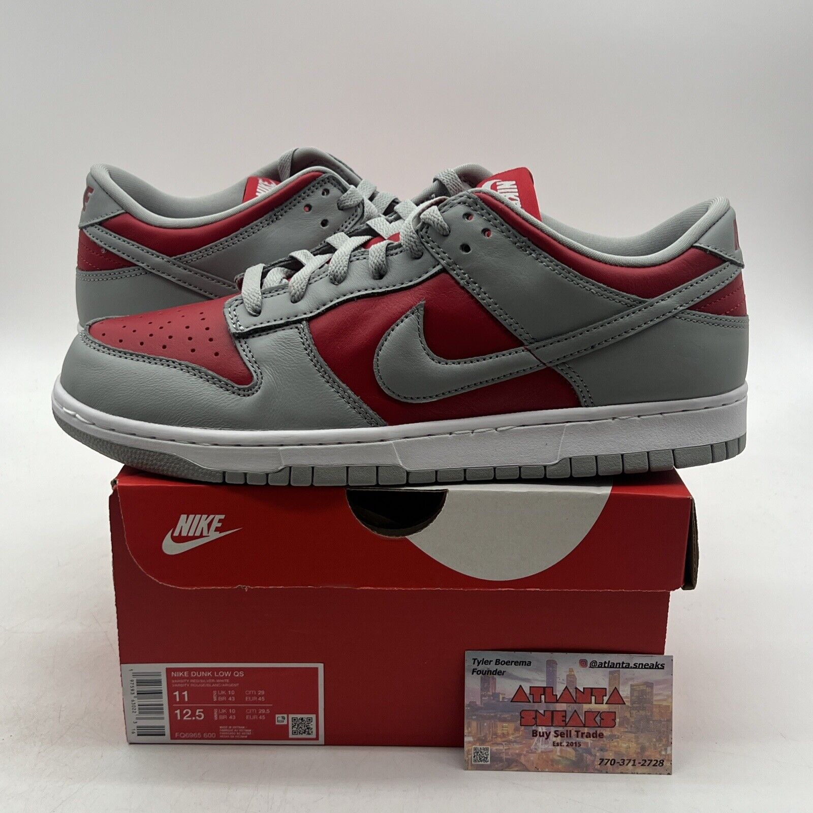 Size 11 - Nike Dunk CO.JP 2024 Low Ultraman White Leather (FQ6955-600)
