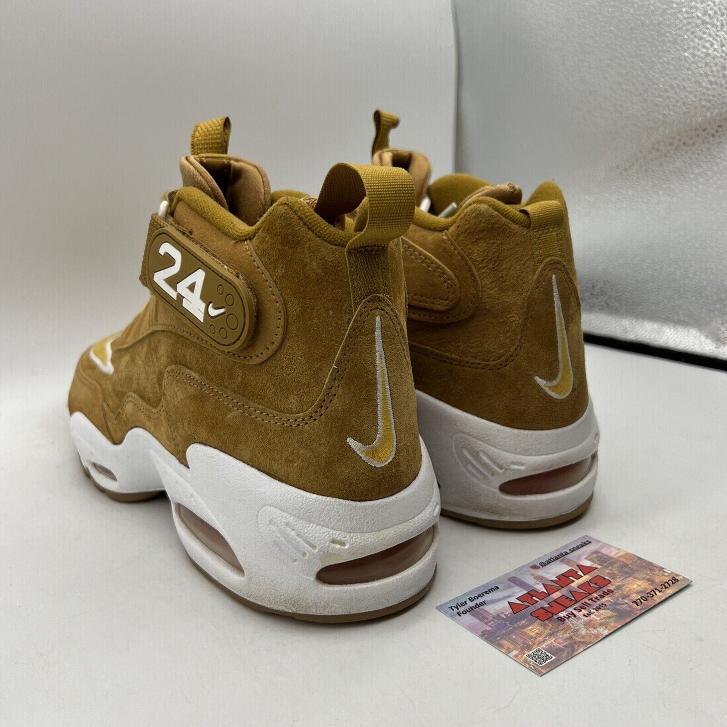 Size 10 - Nike Air Griffey Max 1 Wheat White Suede (DO6684-700)