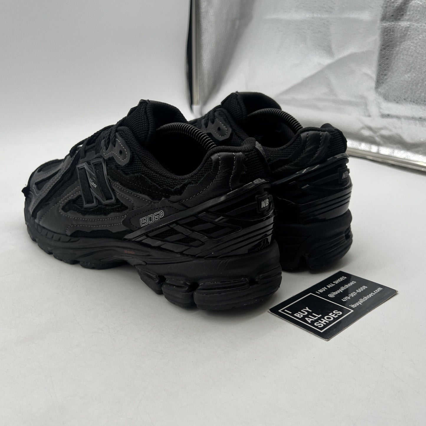 Size 9.5 - New Balance 1906D Protection Pack - Triple Black (M1906DF)