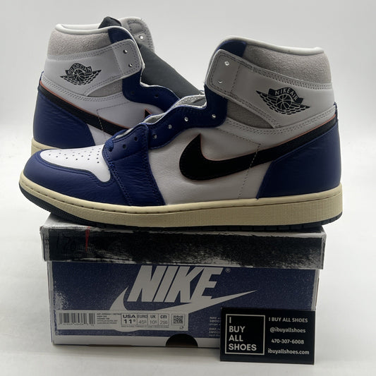 Size 11.5 - Air Jordan 1 Retro OG High Rare Air - Deep Royal Blue (DZ5485-100)