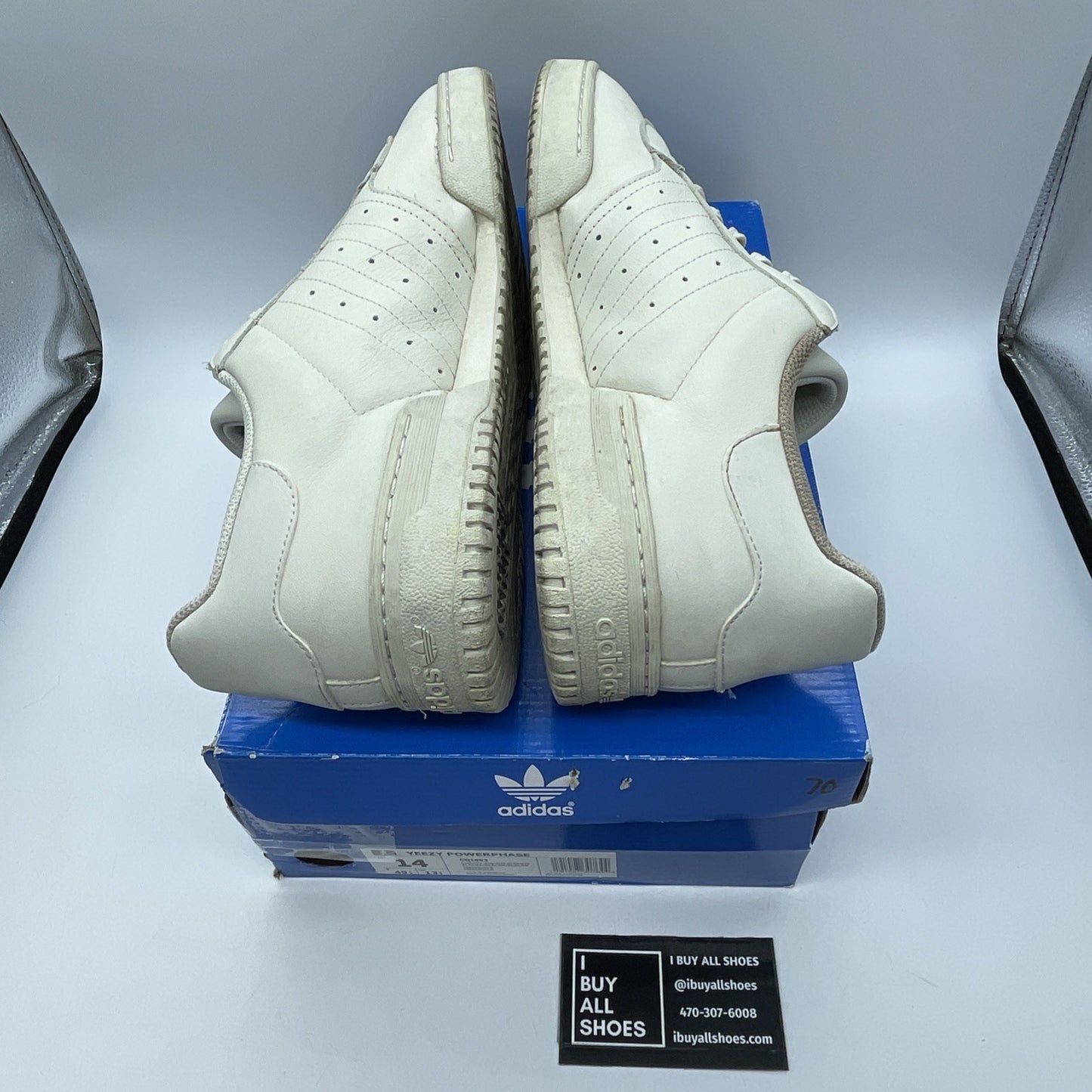 Size 14 - adidas Yeezy PowerPhase Calabasas OG Brown Leather (CQ1693)