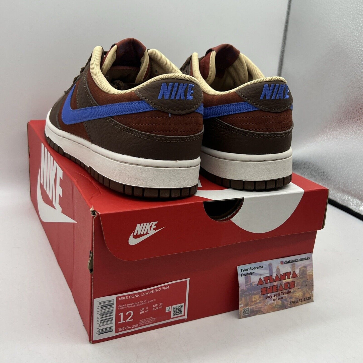 Size 12 - Nike Dunk Low Mars Stone Blue Brand New Og All