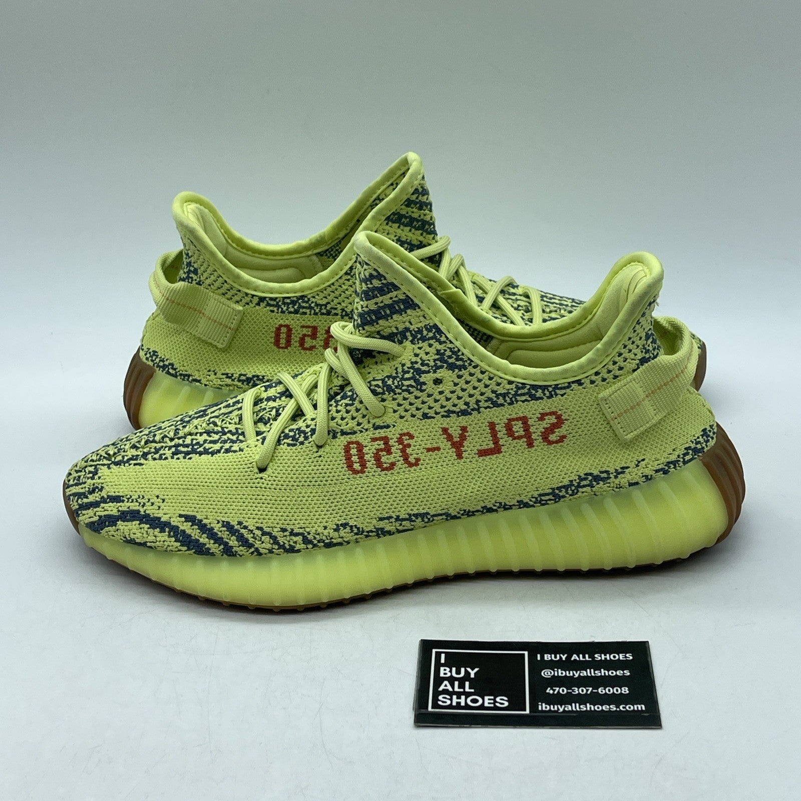 Size 8.5 - adidas Yeezy Boost 350 V2 Low Semi Frozen Yellow (B37572)