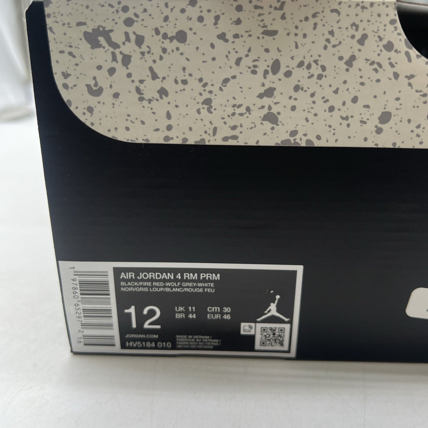 Size 12 - Air Jordan 4 RM Black Metallic (HV5184-010)