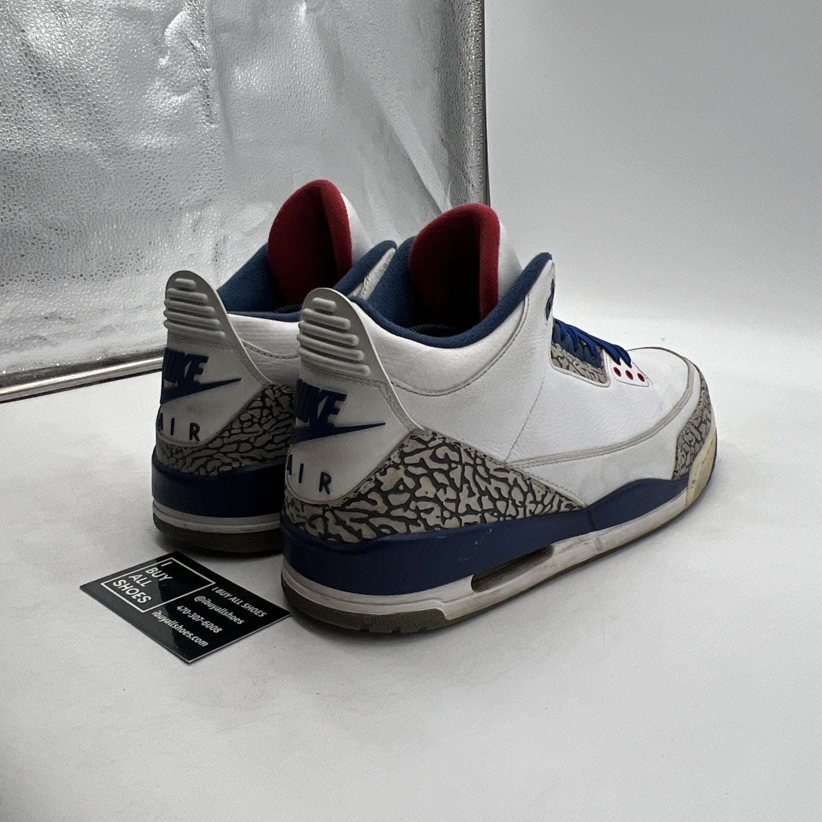 Size 12 - Air Jordan 3 Retro OG Mid True Blue (854262-106)