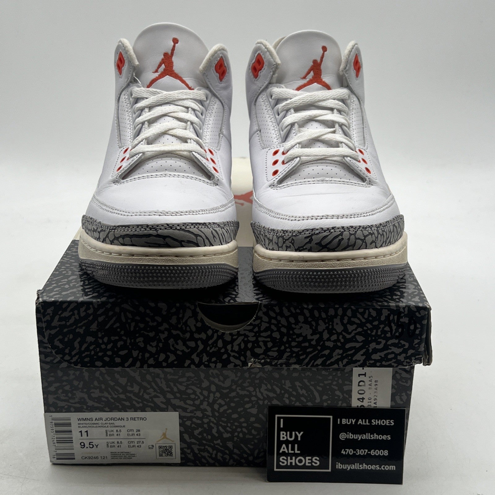 Size 11W - Air Jordan 3 Retro Georgia Peach W (CK9246-121)