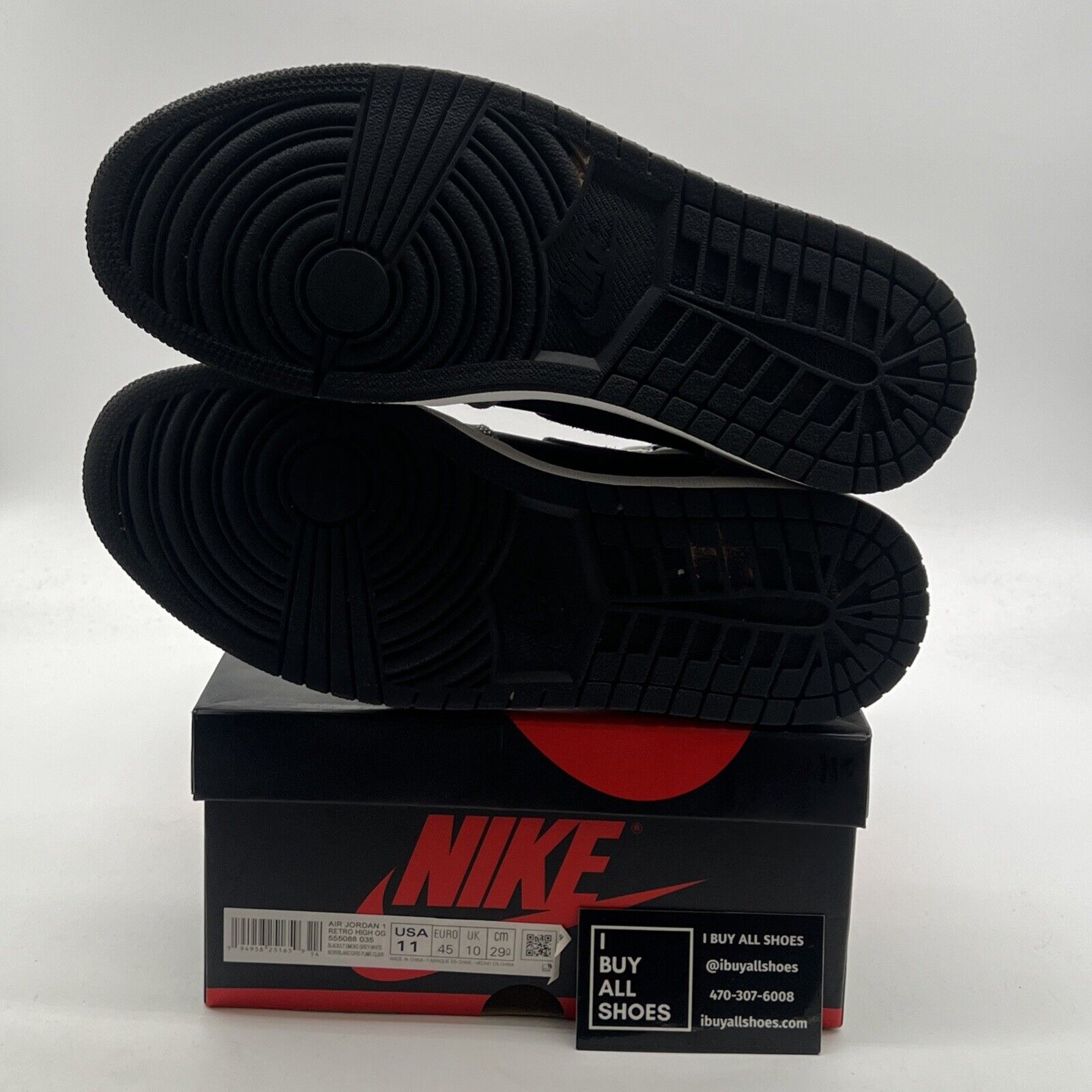Size 11 - Air Jordan 1 Retro OG High Shadow 2.0 (555088-035)