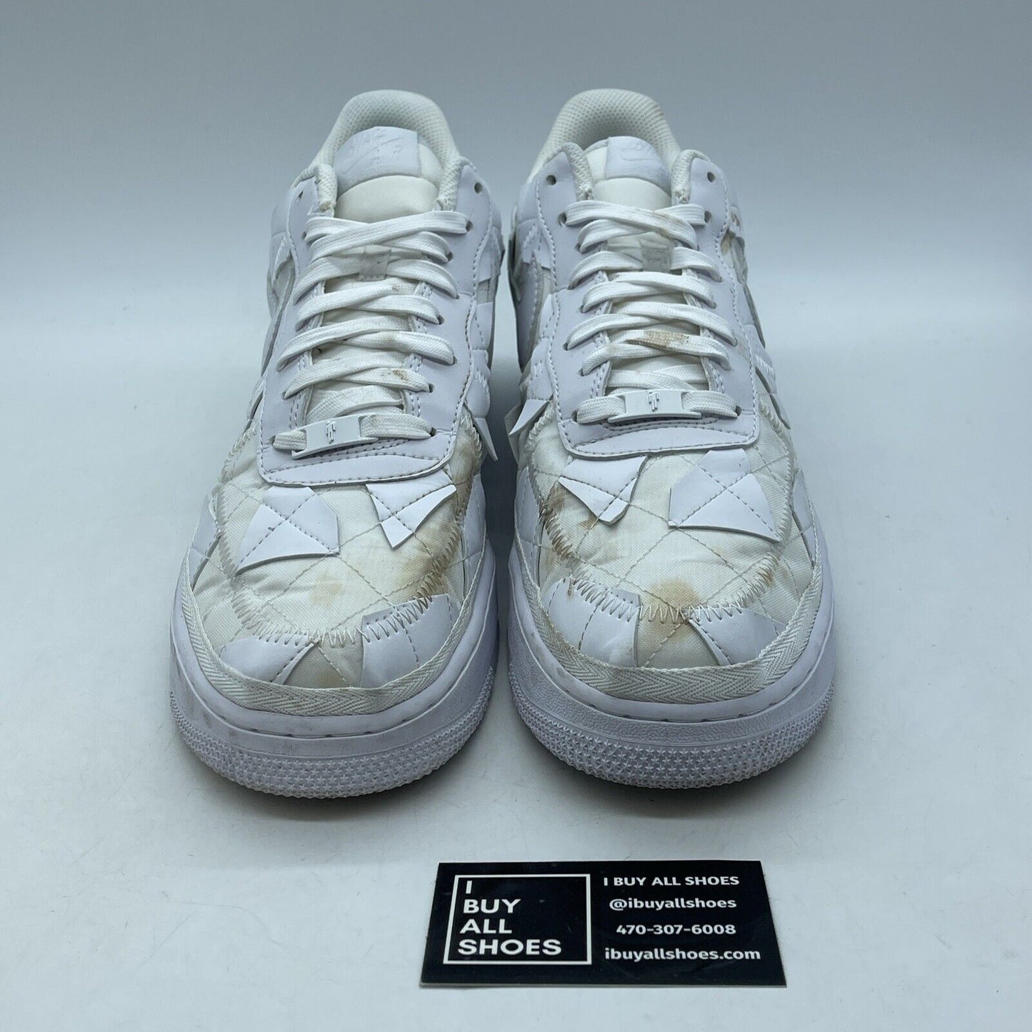 Size 13 - Nike Billie Eilish x Air Force 1 Low Triple White Suede (DZ3674-100)