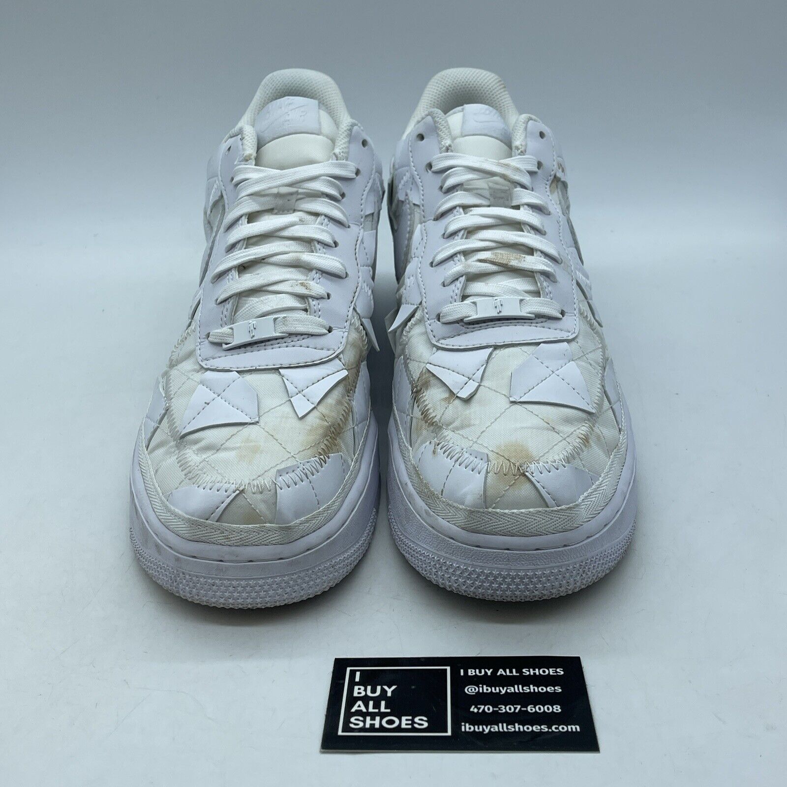 Size 13 - Nike Billie Eilish x Air Force 1 Low Triple White Suede (DZ3674-100)