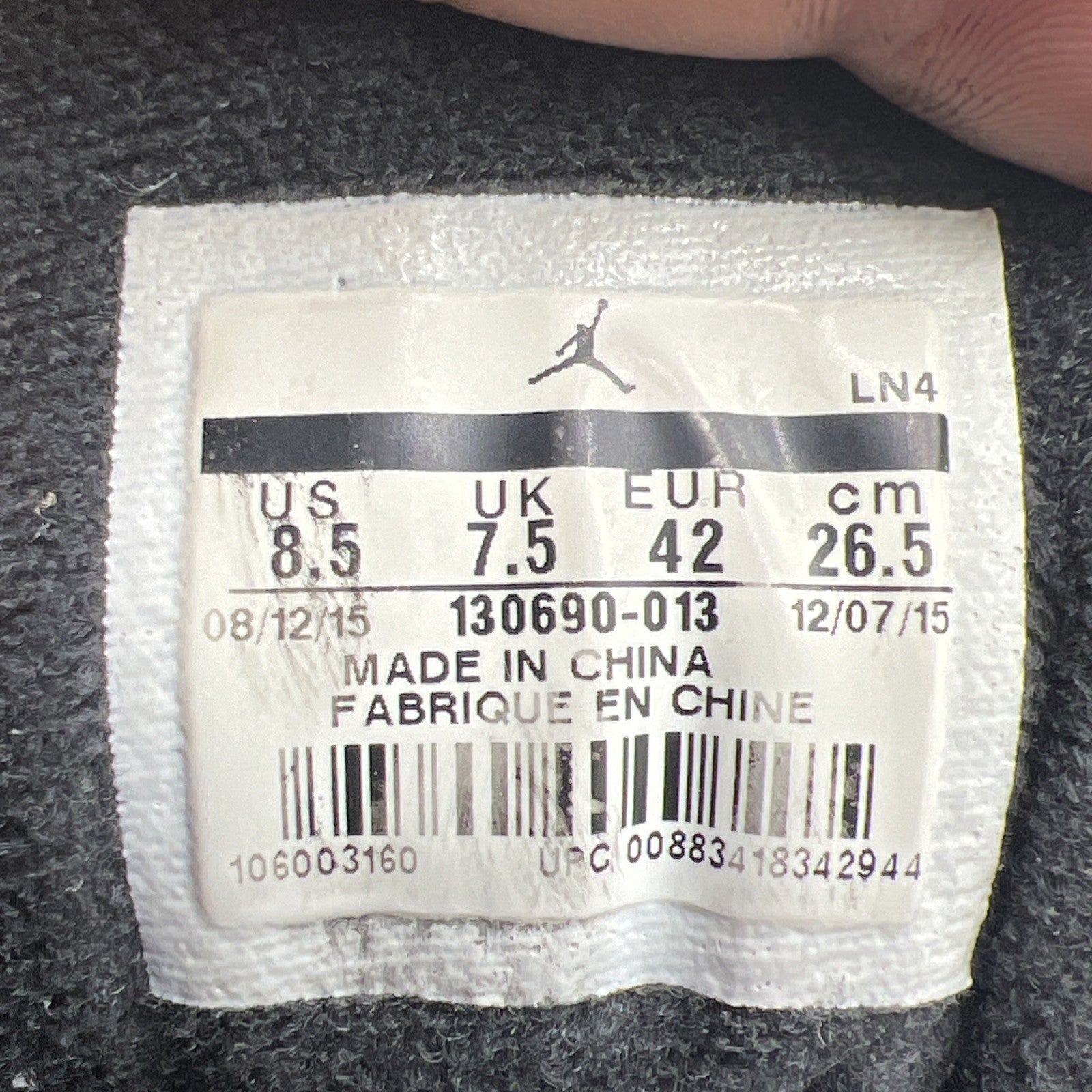 Size 8.5 - Air Jordan 12 Retro The Master (130690-013)