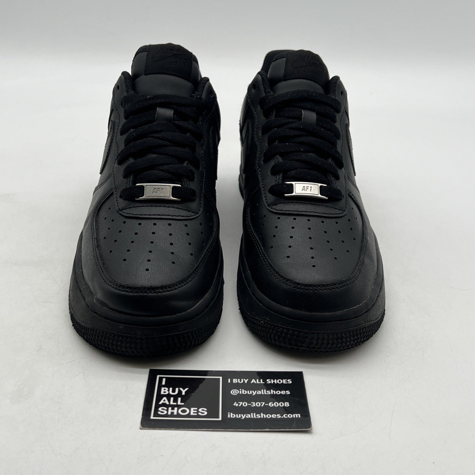 Size 9 - Nike Air Force 1 '07 Low Triple Black (CW2288-001)