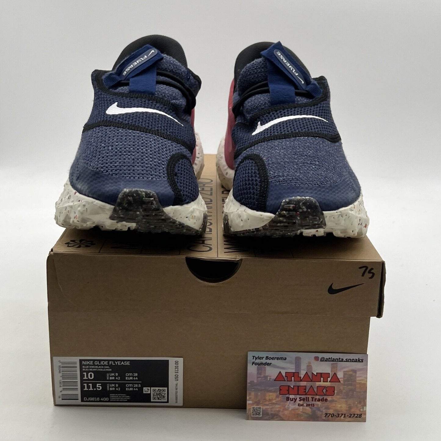 Size 10 - Nike Glide FlyEase Premium Blue Void (DJ9816-400)