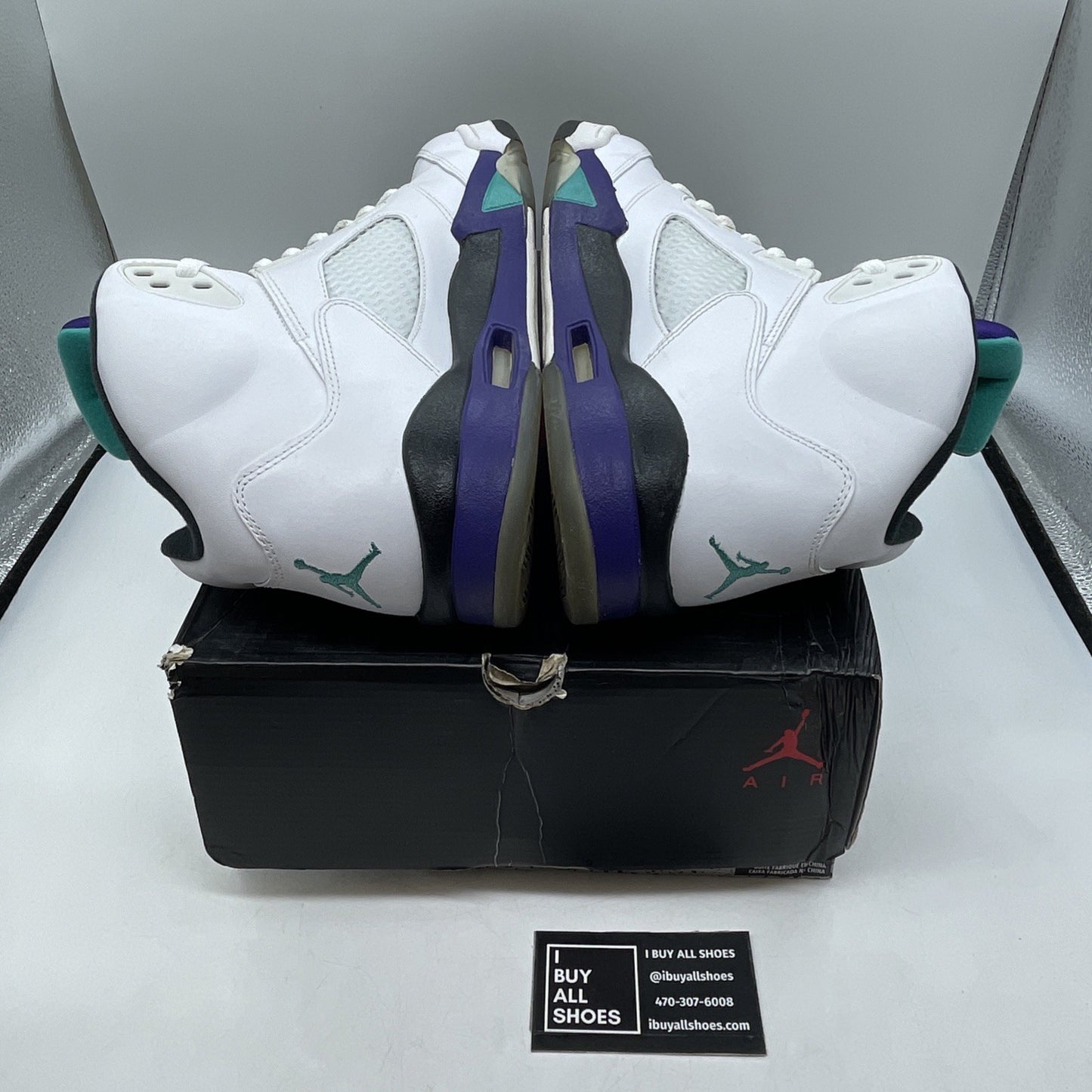 Size 11.5 - Air Jordan 5 Retro 2025 Grape (136027-108)